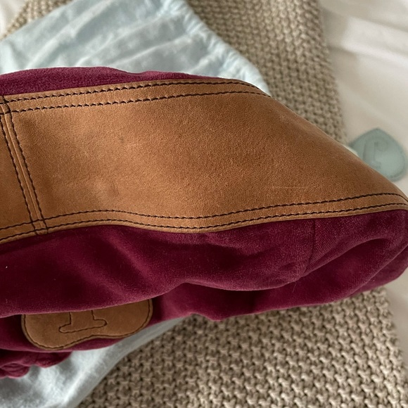 Authentic Juicy Couture | Y2K Vintage handbag with pom pom and scarf - Picture 4 of 10